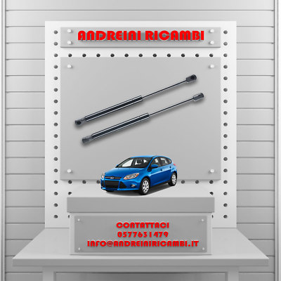 Coppia Molle A Gas Per Cofano Posteriore Ford Focus SW 2004-2011 - Ricambio 585L-420N - Foto 5
