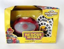 Mattel Rescue Heroes 3D View Master With 3 Reels New In Sealed Box