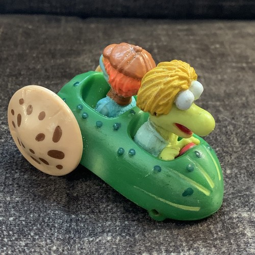 Vintage Fraggle Rock Pickle Car 1988 McDonald's Jim Henson #2 Wembley & Boober - Picture 2 of 5