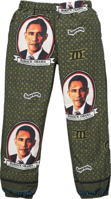 Supreme Barack Obama President Sweatpants GREEN (Medium) SS Supreme Barack Obama President Sweatpants GREEN (Medium) SS