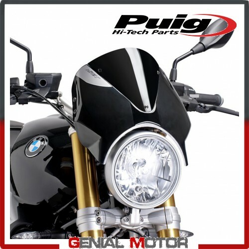 PARE-BRISE PUIG NOIR 7012N BMW R NINE T 1200 PURE 2017 / 2019 - Photo 1/2
