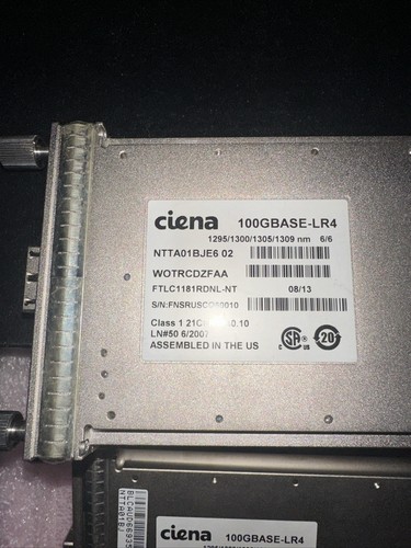 2 Ciena 100GBASE-LR4 CFP Like Cisco Authentic USA Shipping - Photo 2/9
