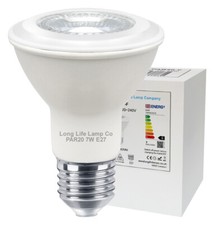 7w LED PAR20 Spot Light Bulb Cool White COB PAR20 E27 Lamp Bulb Ceiling Spot 