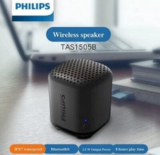 Philips TAS1505B/00 Bluetooth Mini Portable Speaker Wireless Waterproof
