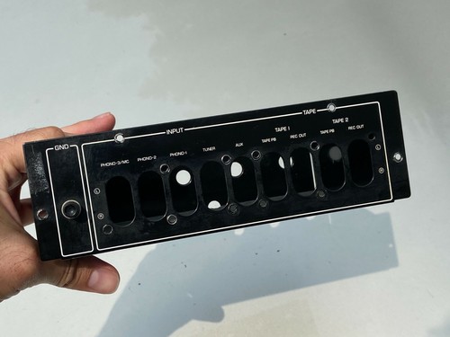Yamaha CA-810 Internal Metal Cover for Switches & RCA Jacks fr vintage amplifier - Picture 6 of 10