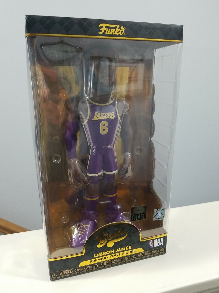 Funko Gold Chase Lebron James Premium Vinyl Figure NBA | eBay