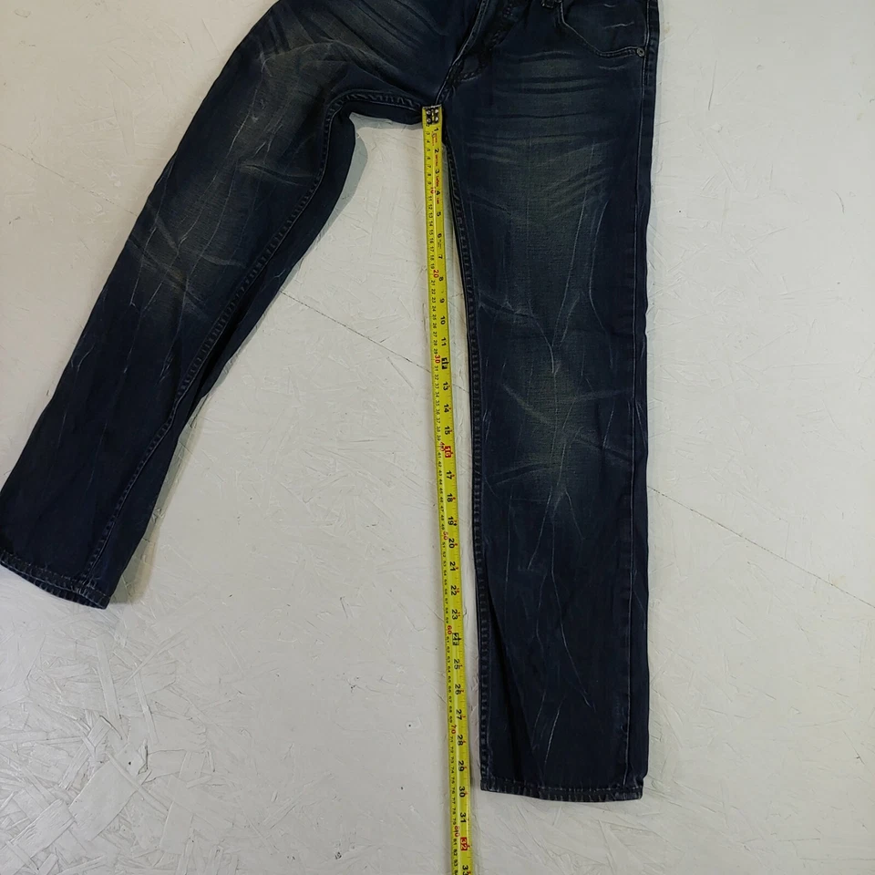 Jeans Urban Behavior Denim Slim Fit 30 x 30 Desteñidos Desgastados Usados Foto 4 de 4