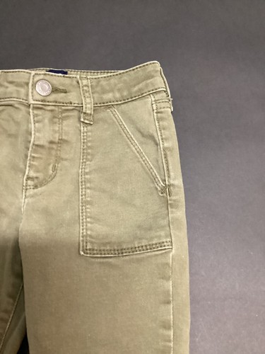 Gap Girls Olive Green Jeggings Size 6 - Picture 6 of 7