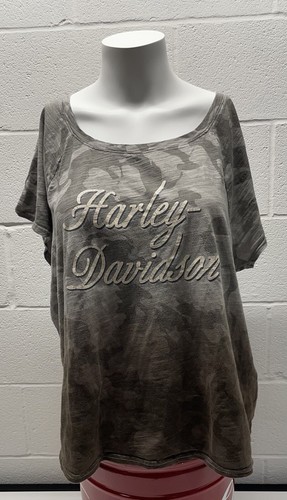 T-shirt Vintage Harley Davidson T-shirt Harley Maglietta Morbida E Sottile Anni '90 Biker Graphic Motorcycle Harley - Italia - Foto 5