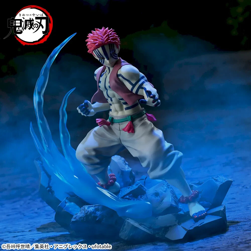 鬼滅の刃 Demon Slayer フィギュア 9体Rengoku AKAZA Hero Belief Rengoku Kyoujuro vs Akaza Demon Slayer 1/6 Resin