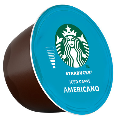 Starbucks Coffee pods: ICED Cafe americano for DOLCE GUSTO machines SHIPS FREE