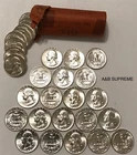 (20) Washington Quarters From OBW Roll Estate 1932-1964 CH-GEM Bu Unc 90% Silver