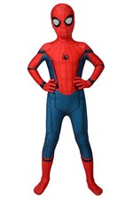 Spiderman Homecoming Costume For Kids Children Superhero Suit Fancy Dress Party