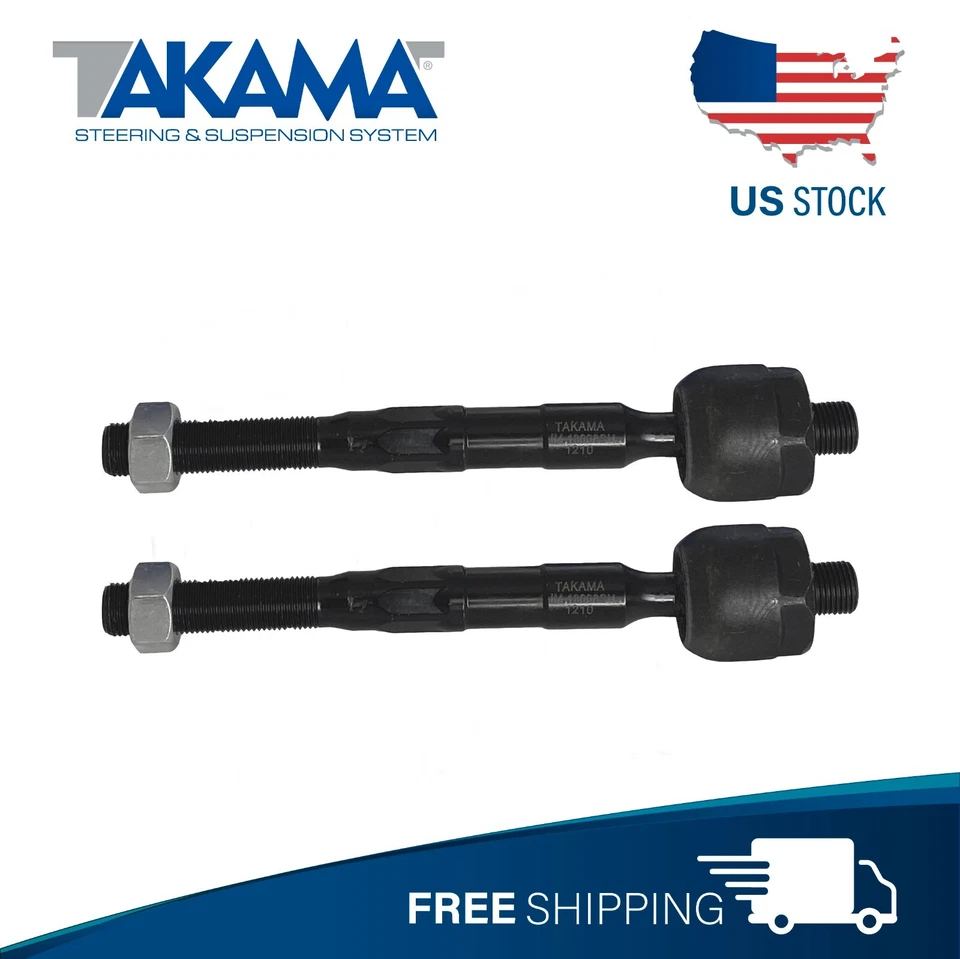 6 PCS Front Tie rod Ends & Sway bar links For 2001-2006 Mitsubishi Montero - Image 2 of 4