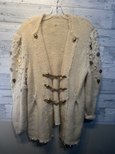 vintage knit women rare sweater 80’s - Picture 2 of 8