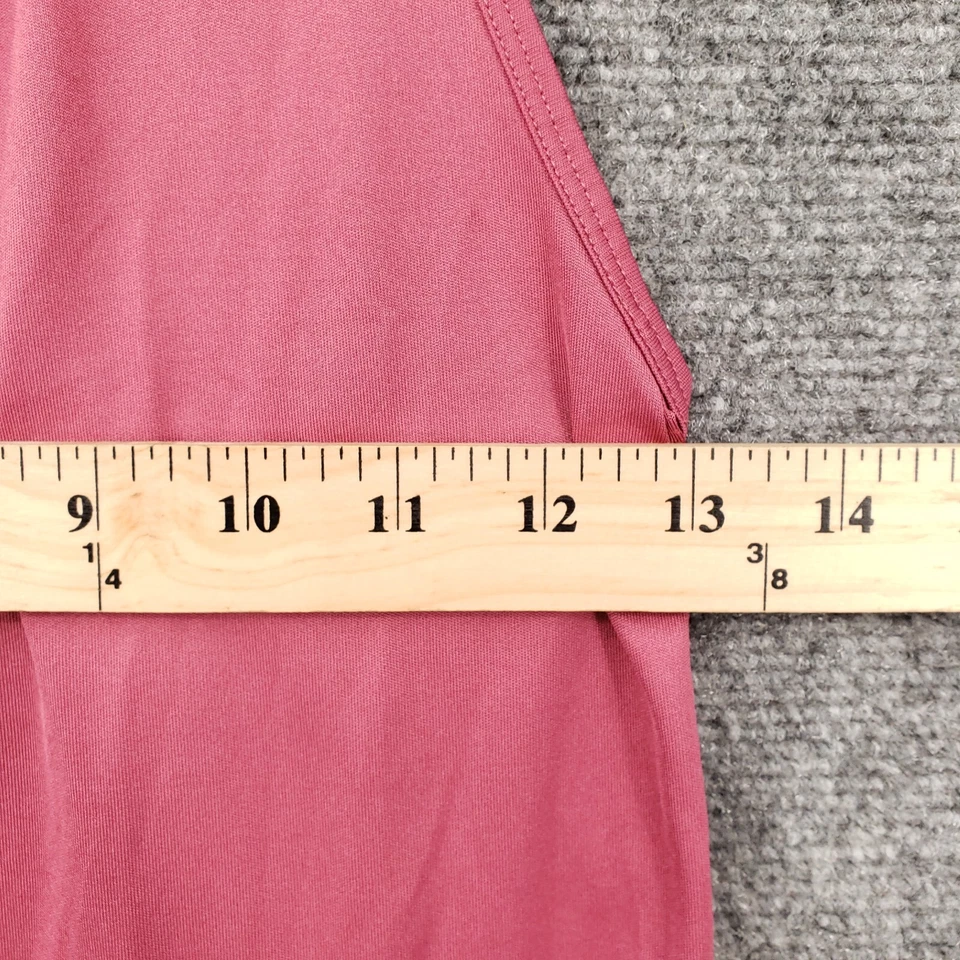 锐步背心女式 XS 粉色 Speedwick 基本吊带无袖训练活动  — 第 4/4 张图片