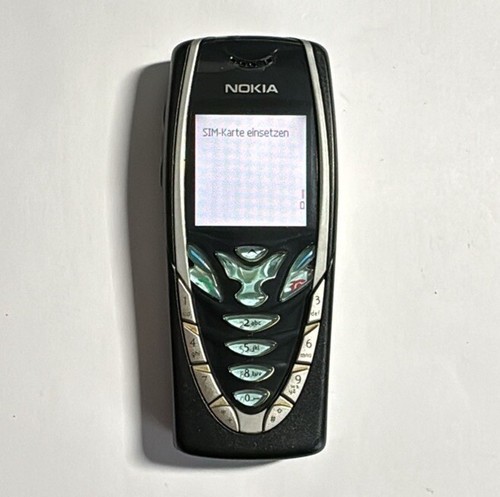 Nokia 7210 Schwarz geprüft, volle Funktion, Händler, Garantie, NHL-4 NEU