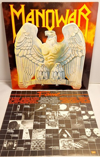MANOWAR - Battle Hymns - LP - EU 1987 Vinyl - Heavy Metal - Bild 10 von 17