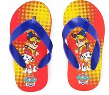 Paw Patrol Beach Pool Flip Flops Sandals Toddler Size 5/6 NEW
