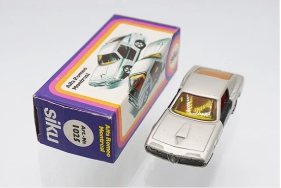 ^Raro Vintage siku 1025 Alfa Romeo Montreal - Imagem 3 de 4