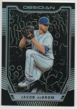 Jacob deGrom 2019 PANINI CHRONICLES BASEBALL Obsidian #55 Mets
