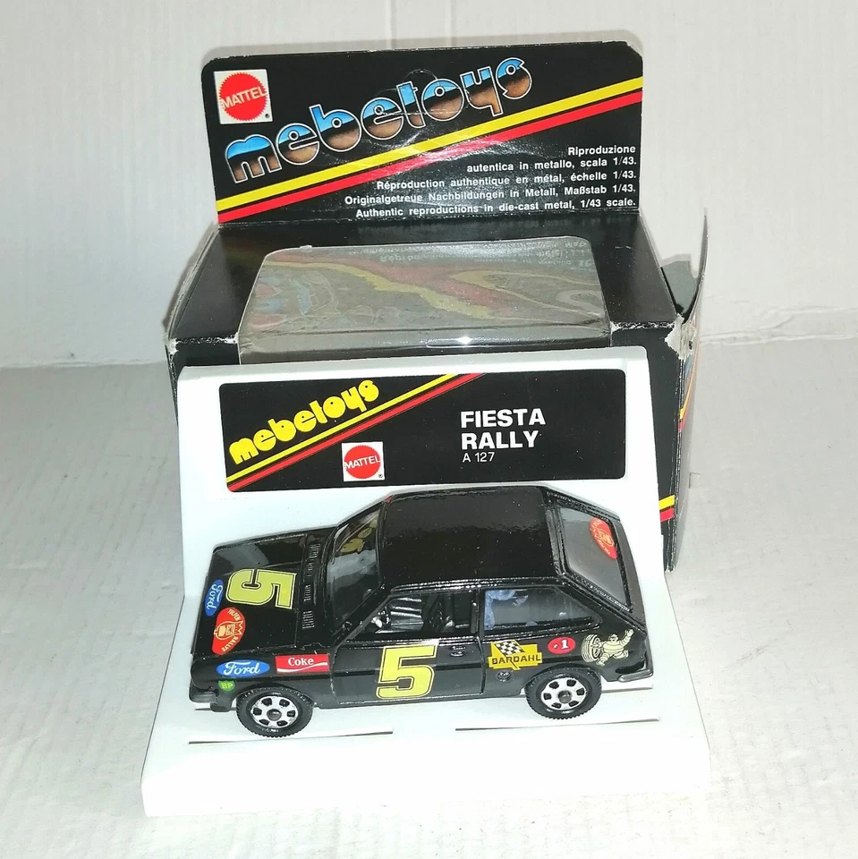 FIESTA RALLY MATTEL MEBETOYS  SCALA 1/43 ART.A127 - Immagine 2 di 4