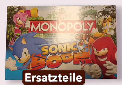 Monopoly  Sonic Boom 2016 -Zubehör-Einzelverkauf-Ersatzteile