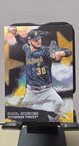 Paul Skenes [Black] #SMLB-21 2026 Topps Stars Of MLB card