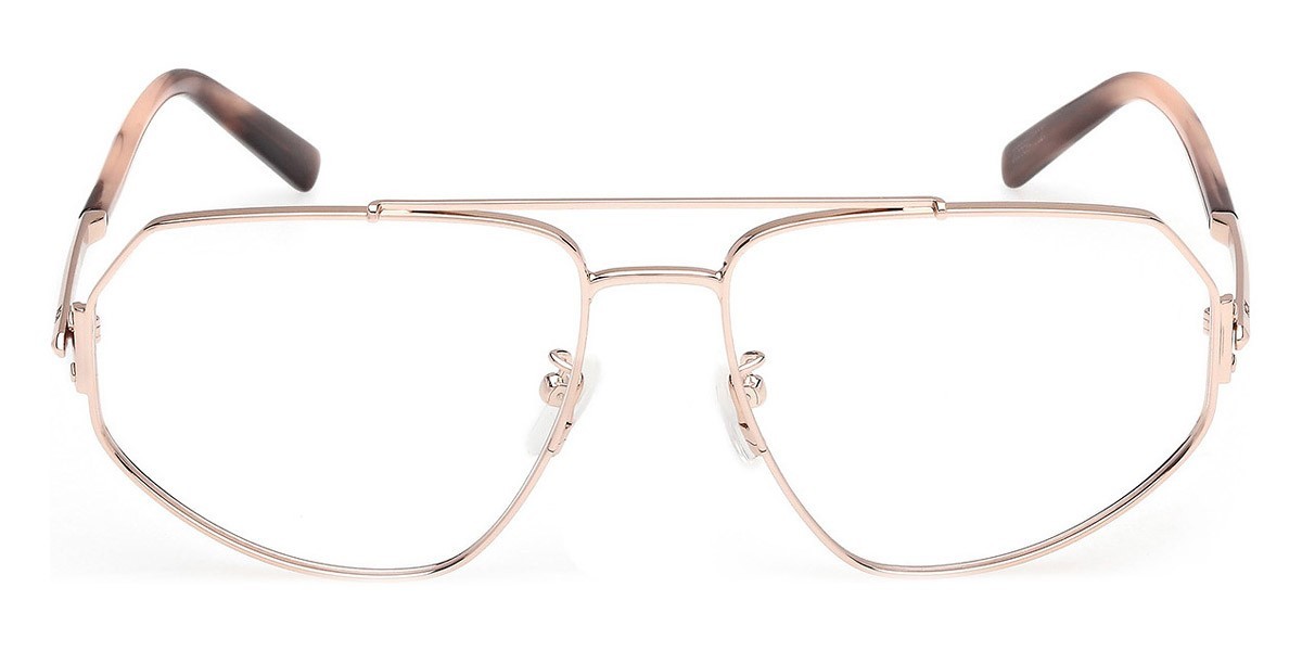 MCM MW5014-H 028 Rose Gold Geometric Aviator Eyeglasses 58-16-145 RX 36590₽