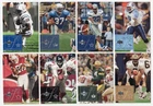 LOT OF EIGHT 2002 UPPER DECK FOOTBALL SUNDAY STARS CARDS - SP