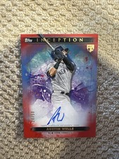 2024 Topps Inception Base Rookie and Emerging Stars Autographs Austin Wells /50 