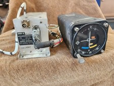 Aircraft Narco VOA-9 ILS Indicator Gauge w UGR 2 GS Receiver Unit Works ! 