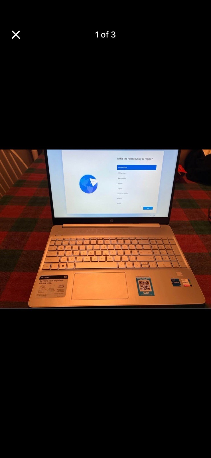 HP Laptop with Intel i5 11th Gen Processor