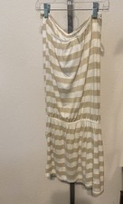 Vintage Jordan Taylor Size Medium Halter Mini Dress Cover Up W/ pockets