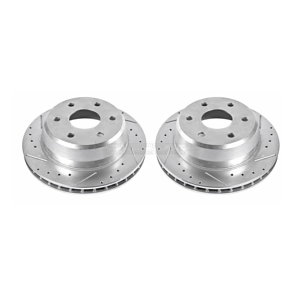 2 rotores de freno delanteros traseros para Chevrolet Avalanche 1500 Chevrolet Express 1500 Foto 2 de 3