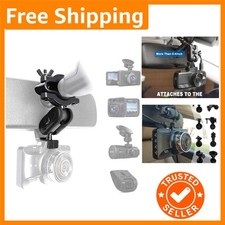 Dash Cam Mount, Universal Dash Camera Rear View Mirror Mount Holder Kit for M...