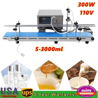 Liquid Filling Machine Automatic Continuous Filling Machine Bottle Filler 3000ml