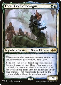 Lonis, Cryptozoologist 204/303 The List