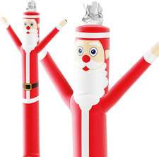 Air Dancers Inflatable Tube Man Attachment  10 Feet Tall Wacky Waving Christmas