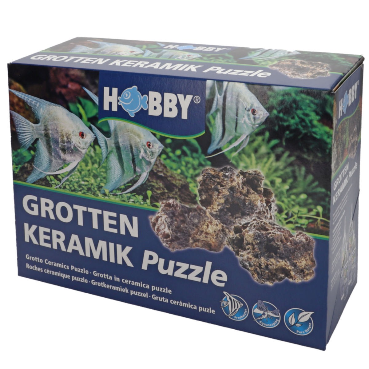 Hobby Rompecabezas De Cerámica, 1 Kg - Decoración De Acuario Accesorios
