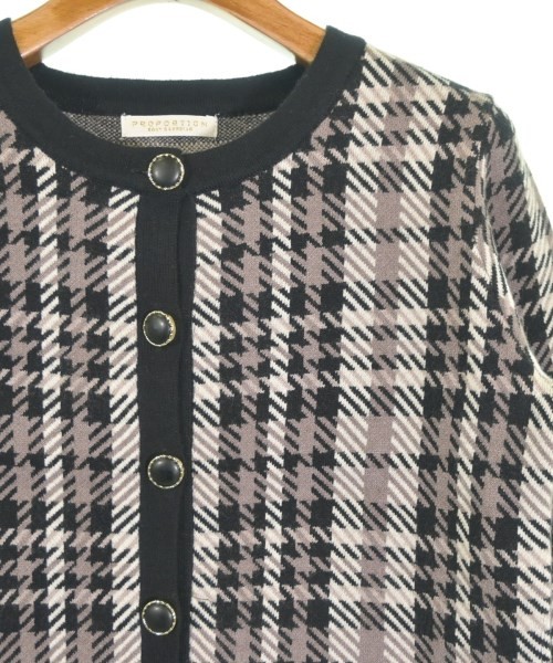 PROPORTION BODY DRESSING Cardigans BlackxGrayxWhi… - image 4