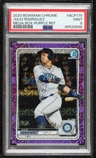 2020 Bowman Chrome Mega Box Purple Mojo Refractor Julio Rodriguez PSA 9 06z2