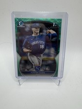 2023 Bowman Chrome Aqua Wave Refractor #BDC-5 Hunter Owen RC /125 SP KL