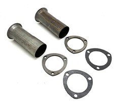 Header Collector Kit 3.00  Reduced To 2.50 Inch 409 Stainless Steel Whck300-25