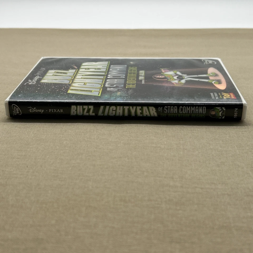 Buzz Lightyear of Star Command: Adventure Begins (DVD 2000 + Guide) Disney Pixar - Image 4 of 4