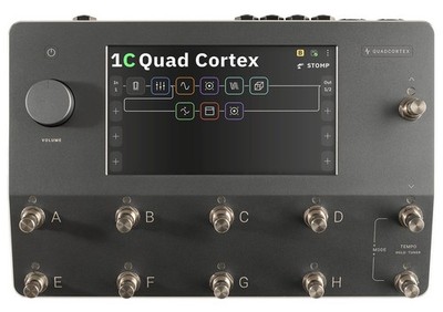 Neural DSP Quad Cortex Digital Effects Modeler/Profiling Floorboard with Gig Cas