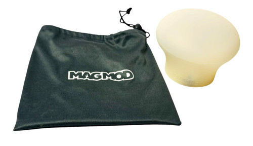 MagMod MagSphere Flash Diffuser Magnetic Modifier For Speedlight W/ Pouch