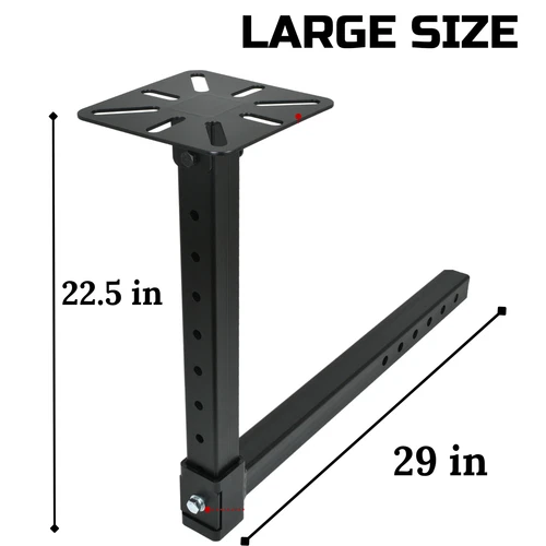 Heavy Duty Hitch Mount Vise Plate for truck, Trailer Hitch Vise Mount Table Plat - Picture 2 of 11