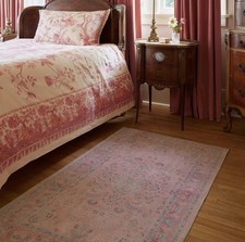 Ruggable 3'x5' Washable Bridgerton Pink Debutante's Dream Area Rug Rose 36  x60  