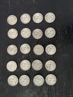 20 Walking Liberty Silver Half Dollars